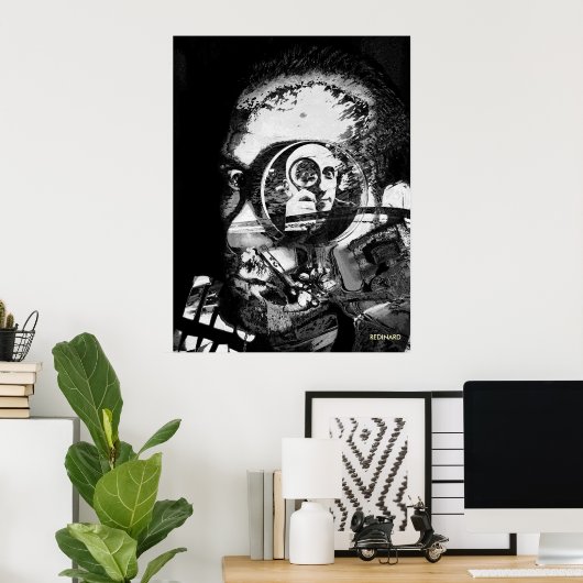 Schizophrenie terminale Phasie Poster (Heimbüro)