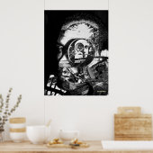 Schizophrenie terminale Phasie Poster (Küche)