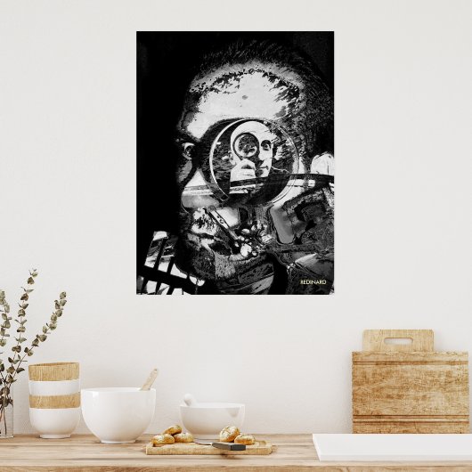 Schizophrenie terminale Phasie Poster (Küche)