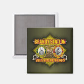 Schlacht am Bahnhof Brandy Magnet (Vorderseite/Rückseite)