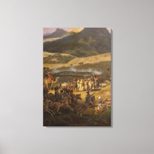 Schlacht am Berg Thabor, 16. April 1799, 1808 Leinwanddruck