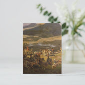 Schlacht am Berg Thabor, 16. April 1799, 1808 Postkarte (Stehend Vorderseite)