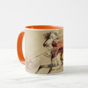 Schlacht am Blue Water Creek von Alfred Jacob Mill Tasse