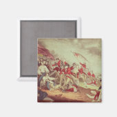 Schlacht am Bunkerberg Magnet (Vorderseite/Rückseite)