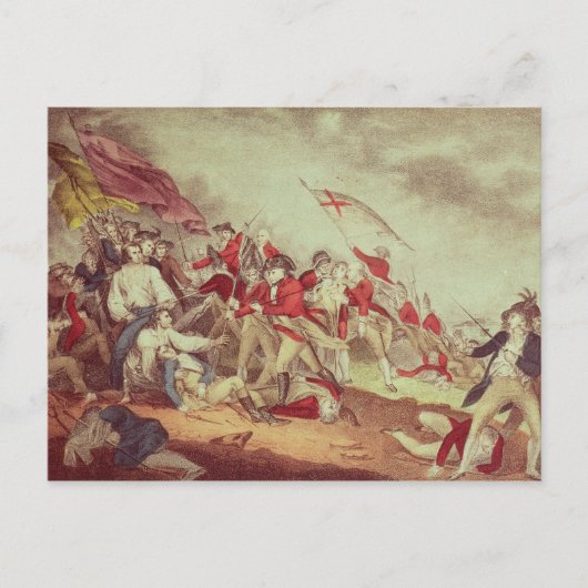 Schlacht am Bunkerberg Postkarte (Vorderseite)