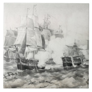 Schlacht am Erie-See Fliese