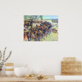 Schlacht am Guilford Courthouse 15 März 1781 Poster (Küche)