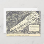 Schlacht am Königsberg Postkarte (Vorne/Hinten)