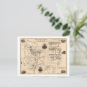 Schlacht am Stones River - Panoramablick aus dem Z Postkarte (Stehend Vorderseite)