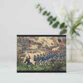 Schlacht am Zedernberg Postkarte (Stehend Vorderseite)