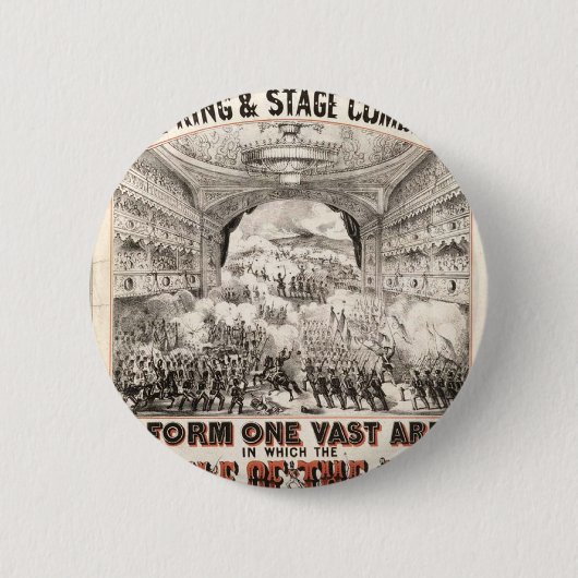 Schlacht an der Alma Button (Vorderseite)