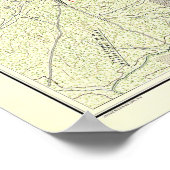 Schlacht bei Chickamauga Poster (Ecke)