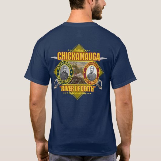Schlacht bei Chickamauga T-Shirt (Rückseite)