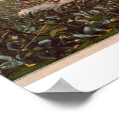 Schlacht bei Chickamauga, veröffentlicht um 1890 Poster (Ecke)