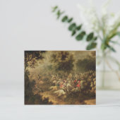 Schlacht bei den Kavalleriern Postkarte (Stehend Vorderseite)