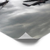 Schlacht bei der britischen Gedenkfliege Poster (Ecke)