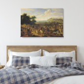 Schlacht bei einer Brücke Leinwanddruck (Insitu (Schlafzimmer))