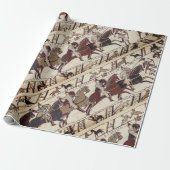 Schlacht bei Hastings - Ritter Normanns Geschenkpapier (Ungerollt)