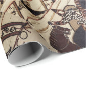 Schlacht bei Hastings - Ritter Normanns Geschenkpapier (Rolleneckpunkt)