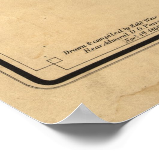 Schlacht bei Mobile Bay Poster (Ecke)