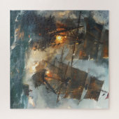 Schlacht bei Schiffen Puzzle (Horizontal)