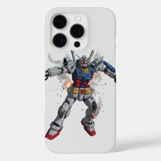Schlacht beschädigtes Gundam Case-Mate iPhone Hülle (Rückseite)