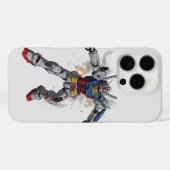 Schlacht beschädigtes Gundam Case-Mate iPhone Hülle (Rückseite (Horizontal))