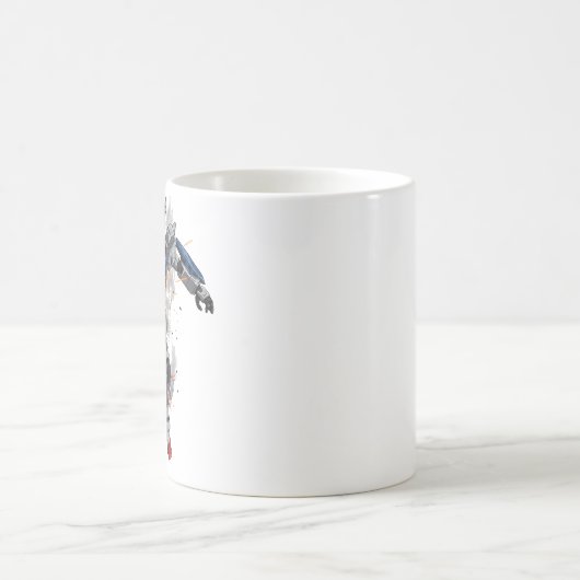 Schlacht beschädigtes Gundam Kaffeetasse (Mittel)