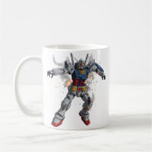 Schlacht beschädigtes Gundam Kaffeetasse (Links)