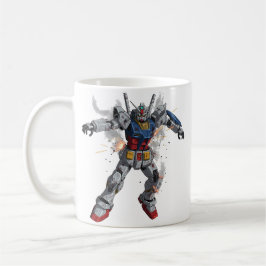 Schlacht beschädigtes Gundam Kaffeetasse