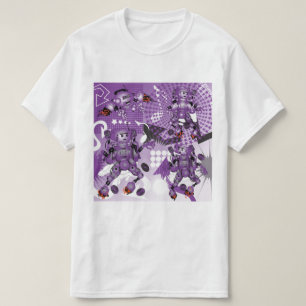 Schlacht der Hiphop-Roboter T-Shirt
