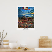Schlacht gegen Issus durch Albrecht Altdorfer Poster (Küche)