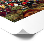 Schlacht gegen Issus durch Albrecht Altdorfer Poster (Ecke)