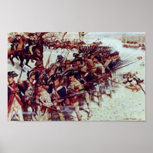 Schlacht im Guilford Court House Poster (Vorne)