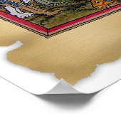 Schlacht im Mittelalter Poster (Ecke)