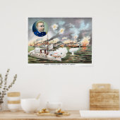 Schlacht in der Bucht von Manila Poster (Küche)