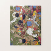 Schlacht in Sri Lanka Ramayana Udaipur Indien Sahi Puzzle (Vertikal)