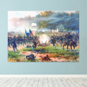 Schlacht um Antietam Thure de Thulstrup 1887 Wiede Leinwanddruck (Insitu (Holzboden))