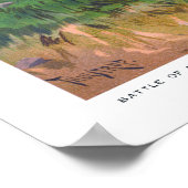 Schlacht um Antietam Thure de Thulstrup 1887 Wiede Poster (Ecke)