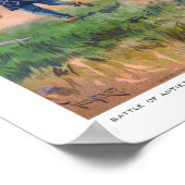 Schlacht um Antietam Thure de Thulstrup 1887 Wiede Poster (Ecke)