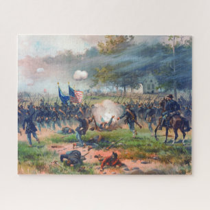Schlacht um Antietam Thure de Thulstrup 1887 Wiede Puzzle