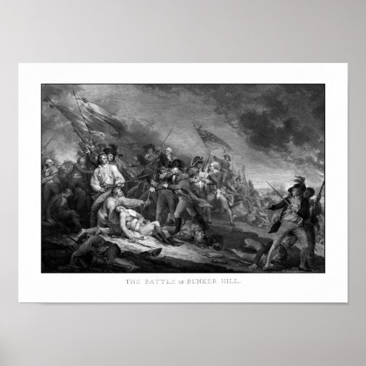 Schlacht um Bunker Hill Poster (Vorne)