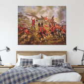 Schlacht um Bunker Hill von Edward Percy Moran Leinwanddruck (Insitu (Schlafzimmer))