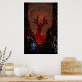 Schlacht um den Dragon Doom Pass Poster (Küche)