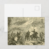 Schlacht um den Missionarsprung Postkarte (Vorne/Hinten)