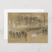 Schlacht um den Missionarsprung Postkarte (Vorne/Hinten)