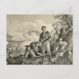 Schlacht um den Missionarsprung Postkarte