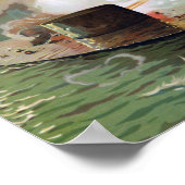 Schlacht um den Monitor und den Lithographie von M Poster (Ecke)