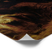 Schlacht um die Amazonas und Griechen, c.1617 Poster (Ecke)