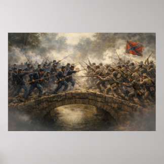 Schlacht um die Brücke Poster